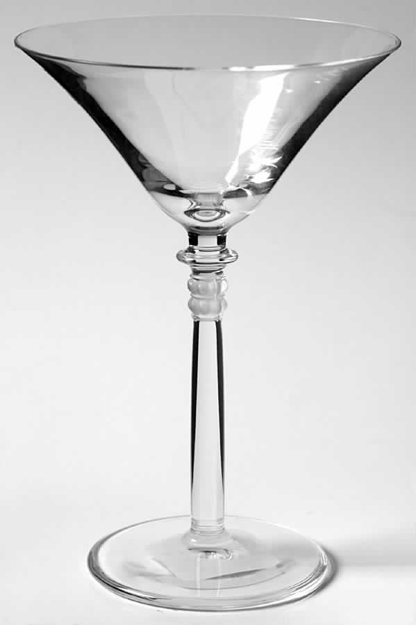 Entasis Clear Martini Glass by Hoya-1