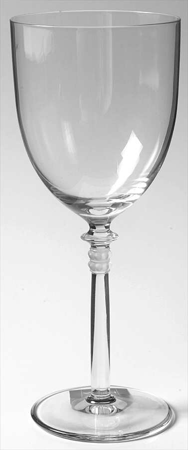 Entasis Clear Water Goblet by Hoya-1