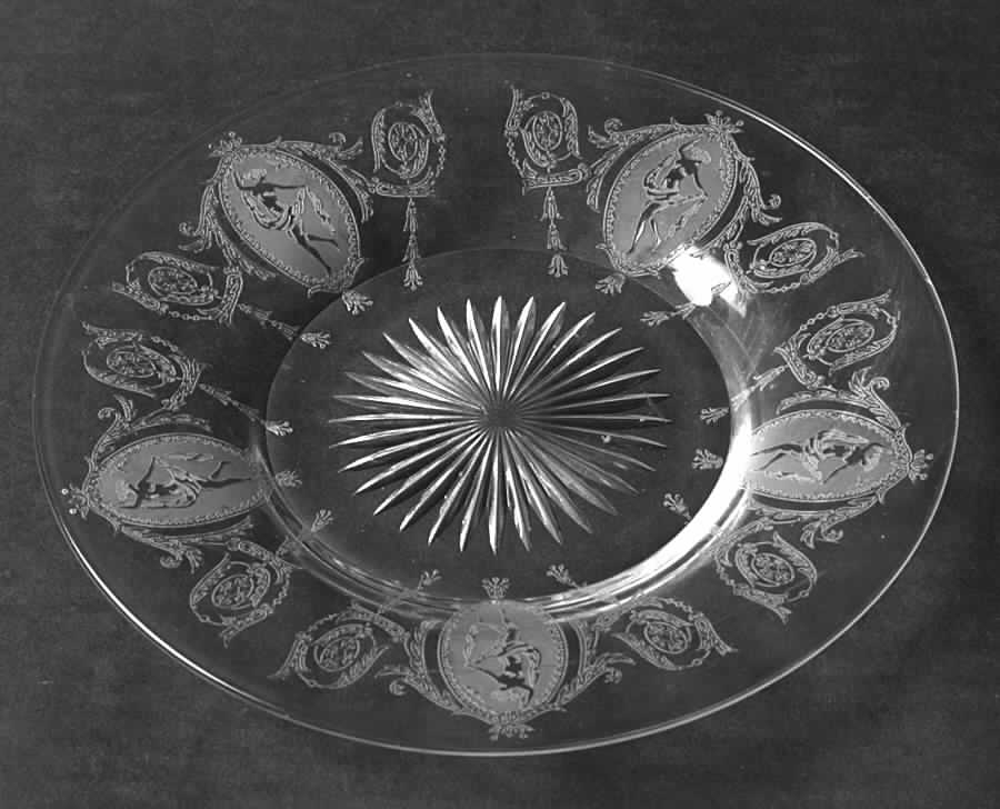 Shawl Dancer 7" Salad Plate by Heisey-1