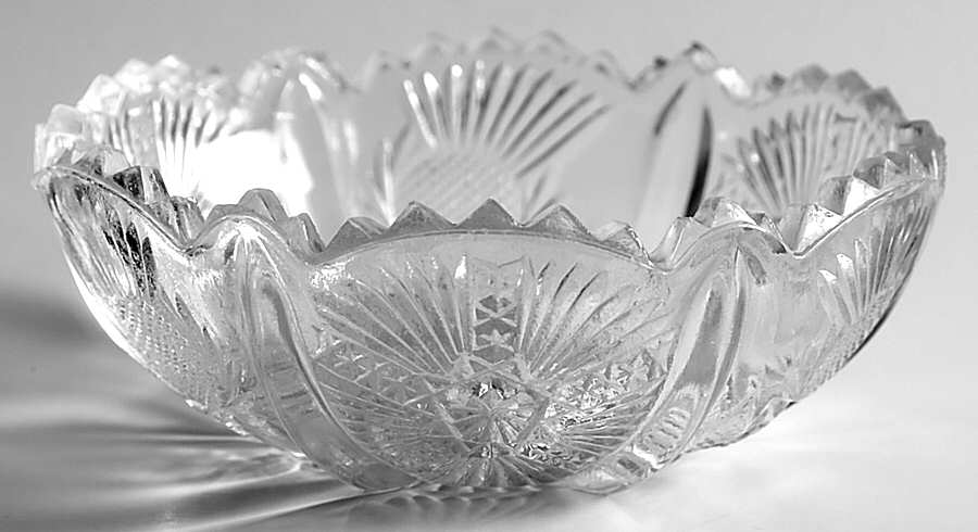 Panelled Thistle Small Fruit Dessert Bowl by Higbee-1