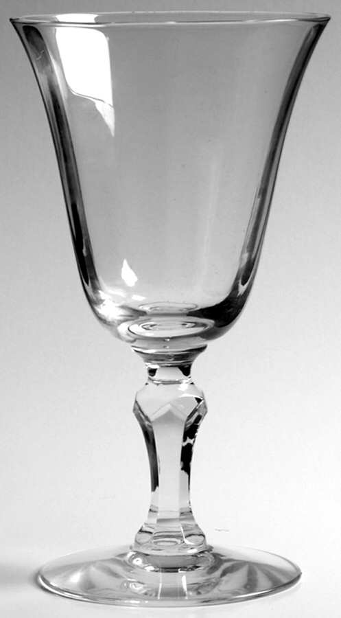 Suez Clear Water Goblet by Heisey-1