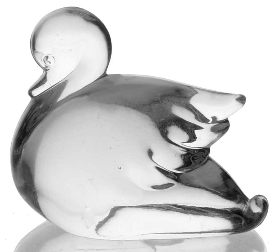 Heisey Animals and Figurines Cygnet by Heisey-1