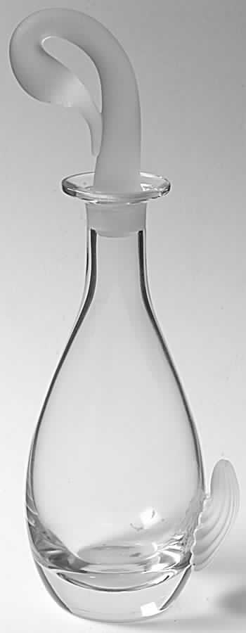 Heisey Animals and Figurines Goose Decanter & Stopper (Frosted) by Heisey-1