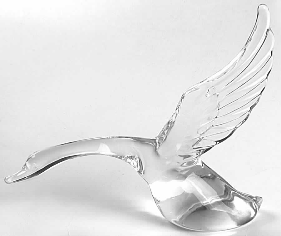 Heisey Animals and Figurines Goose-Wings Up by Heisey-1
