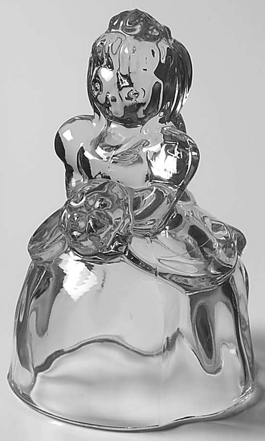 Heisey Animals and Figurines Clear Victorian Belle by Heisey-1