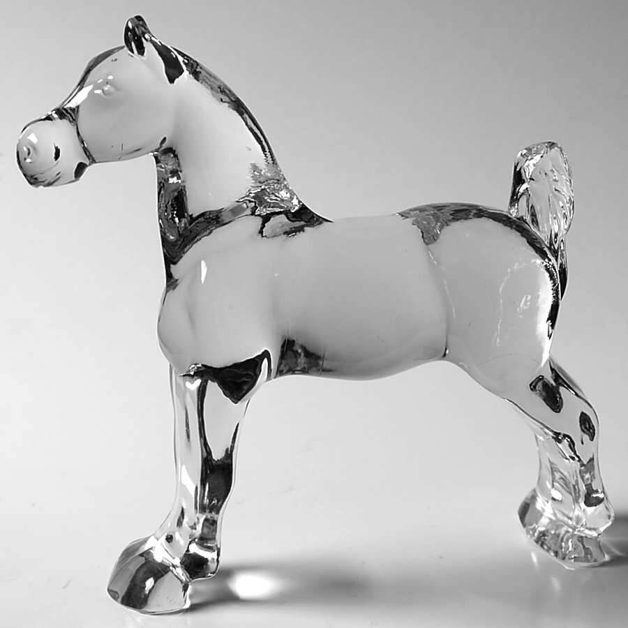 Heisey Animals and Figurines Show Horse by Heisey-1