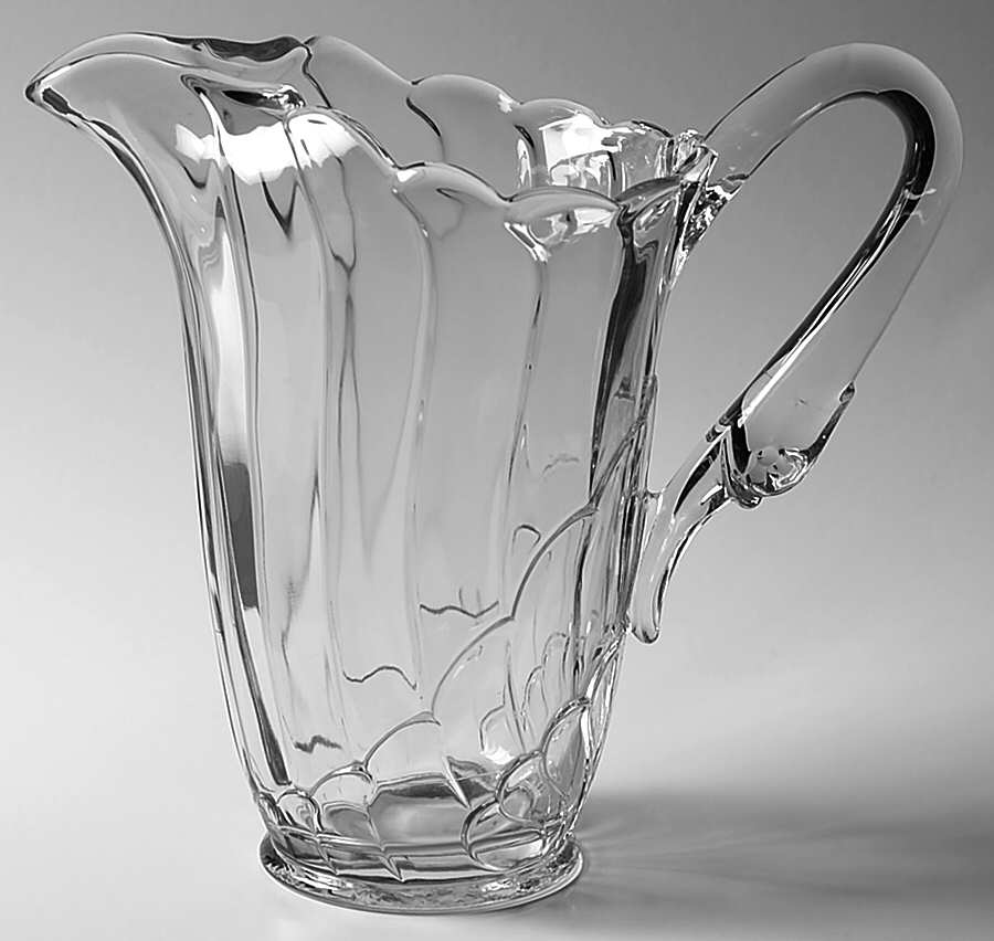 Heisey Animals and Figurines Clear Swan Pitcher by Heisey-1