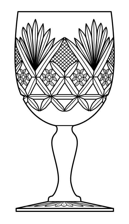 HAW16 Water Goblet by Hawkes-1