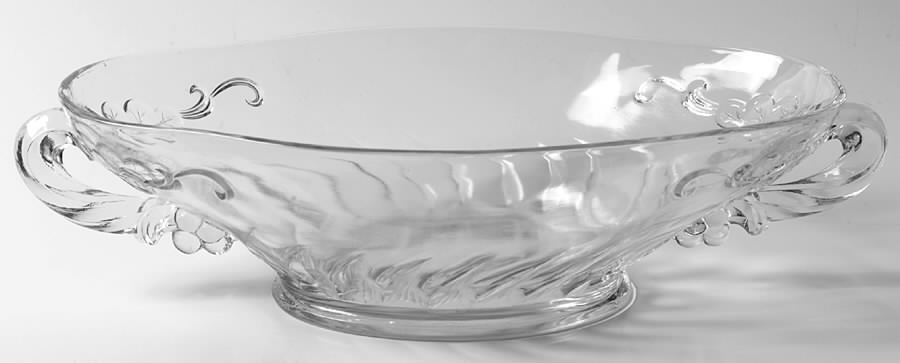 Grape Cluster Oval Bowl by Heisey-1