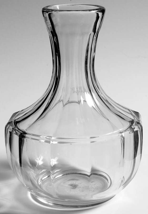 Colonial Scalloped Top Open Water Bottle by Heisey-1