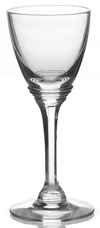 Wabash (Non Optic) Cordial Glass by Heisey-1