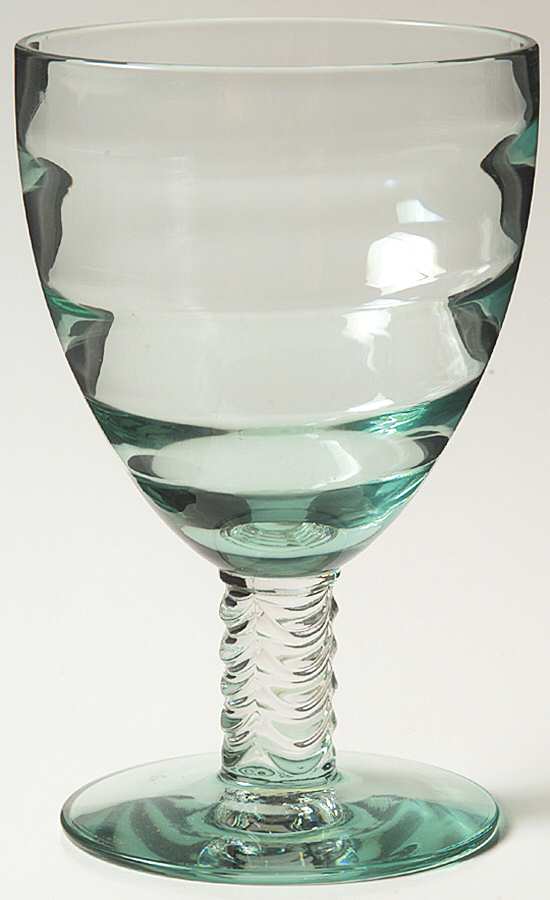 Stanhope Zircon (Bowl & Foot) Water Goblet by Heisey-1