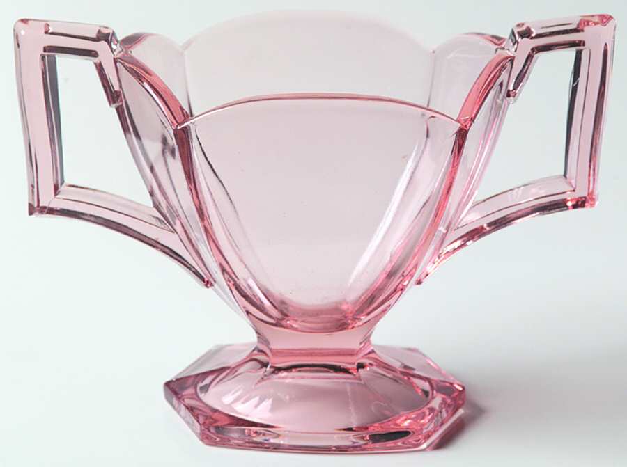 Wide Flat Panel Pink Hotel Open Sugar by Heisey-1