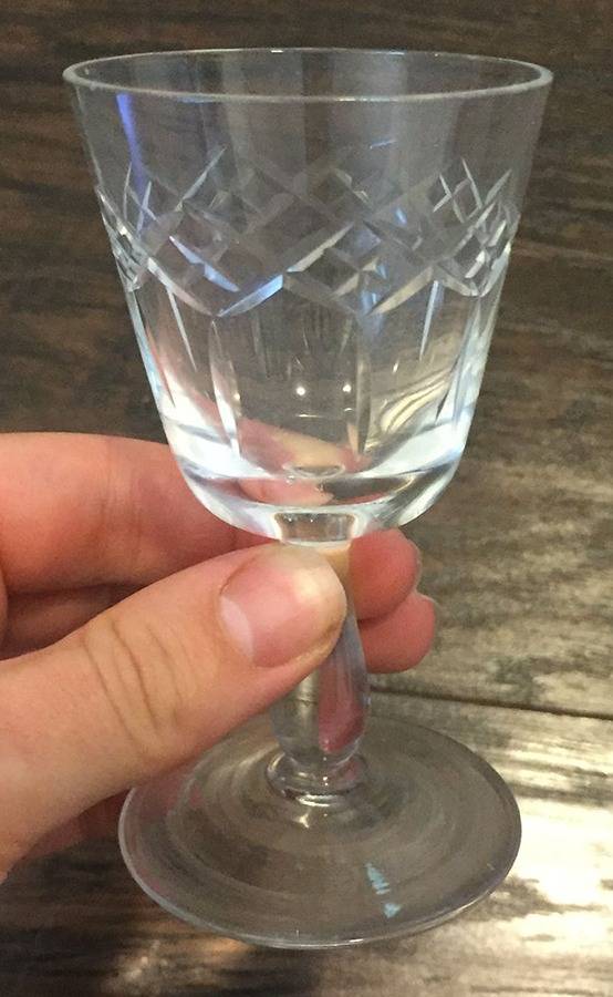 Royal Wine Glass by W J Hughes-1