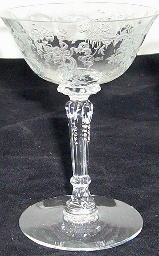 Rosalie (Stem 5009) Champagne/Tall Sherbet by Heisey-1
