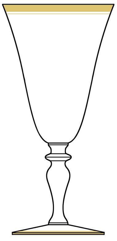 6030-5 Water Goblet by Hawkes-1
