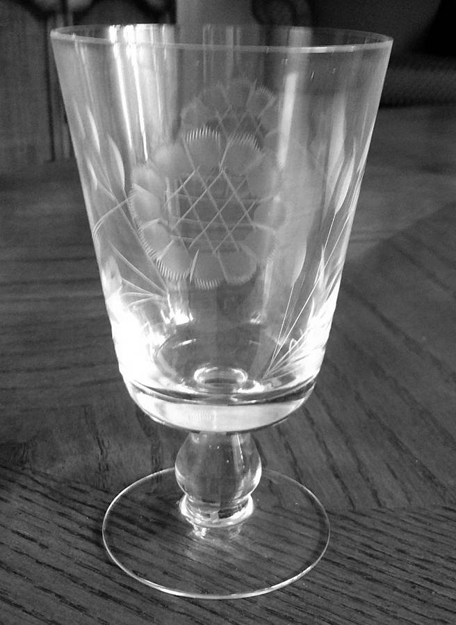 Cornflower (Ball Stem) Iced Tea by W J Hughes-1