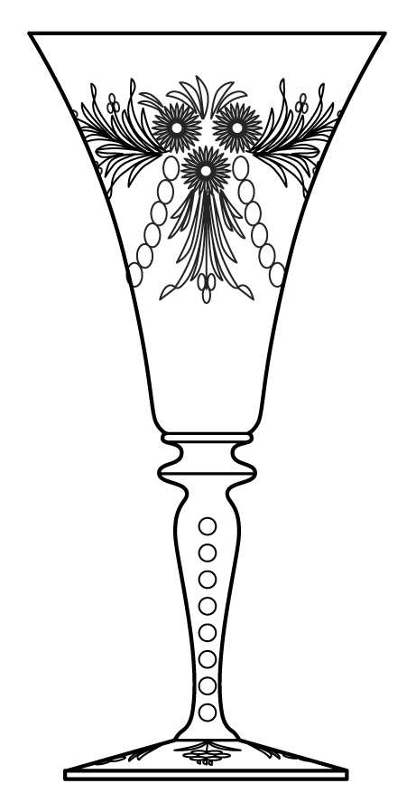 3366-3 Water Goblet by Heisey-1