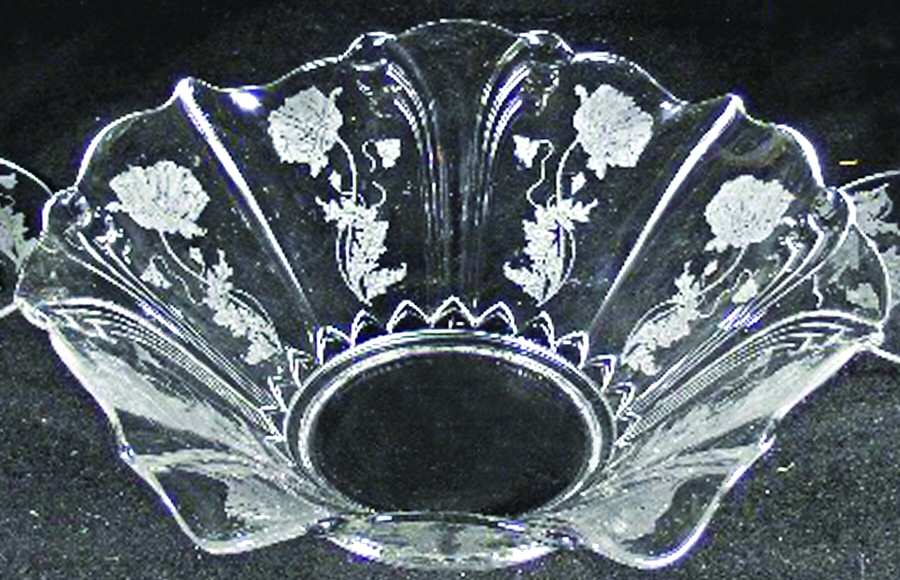 Poppy 12" Round Bowl by Heisey-1
