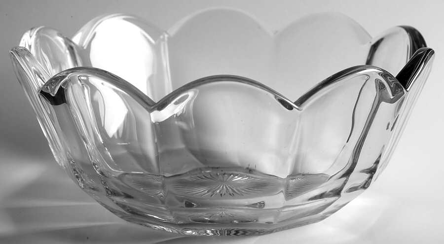 Plain Panel Recessed 9" Round Bowl by Heisey-1