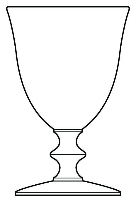 Princess Water Goblet by Heisey-1