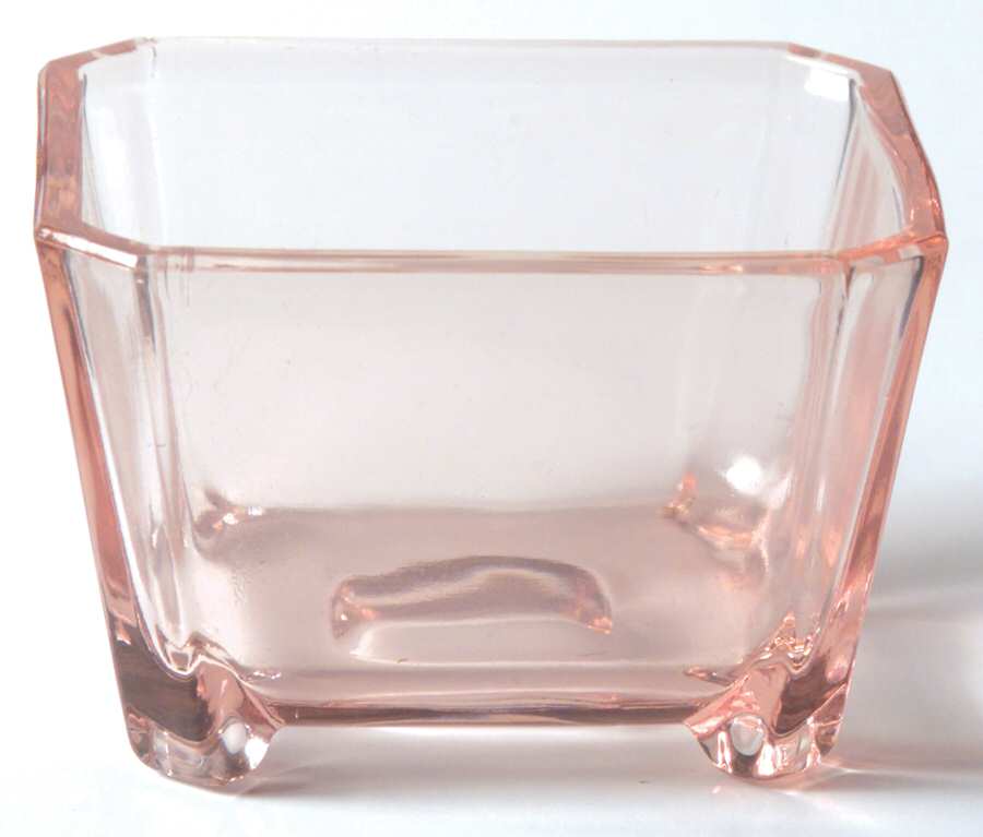 Octagon Pink (Line 500) Frozen Dessert by Heisey-1