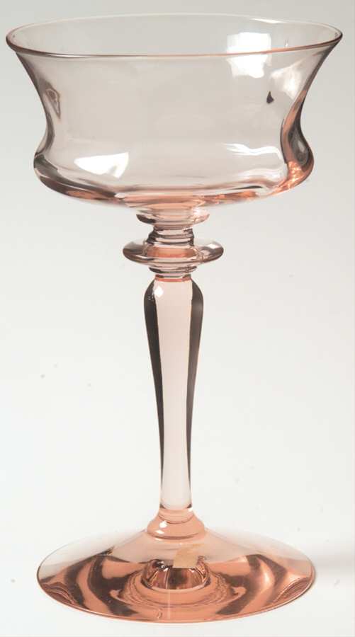 Ramshorn Pink Champagne/Tall Sherbet by Heisey-1