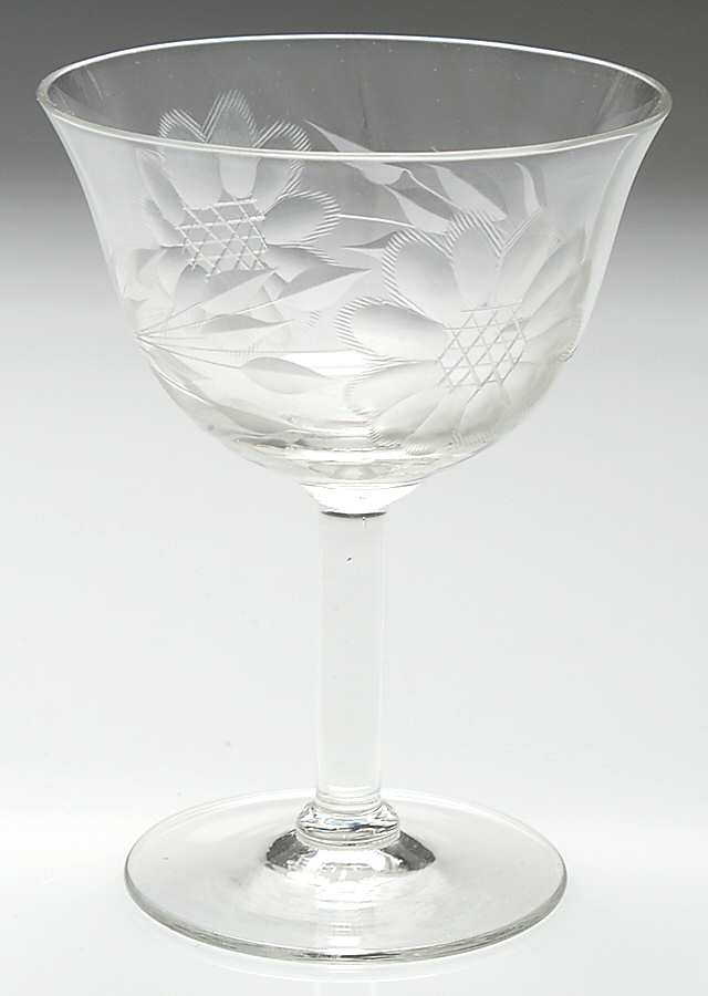 Cornflower (Smooth Stem, Optic) Liquor Cocktail by W J Hughes-1