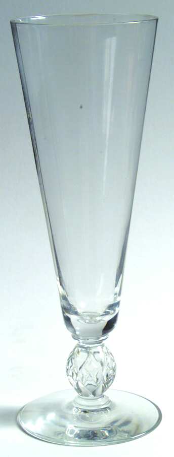 Diamond Rose Clear 12 Oz Pilsner by Heisey-1