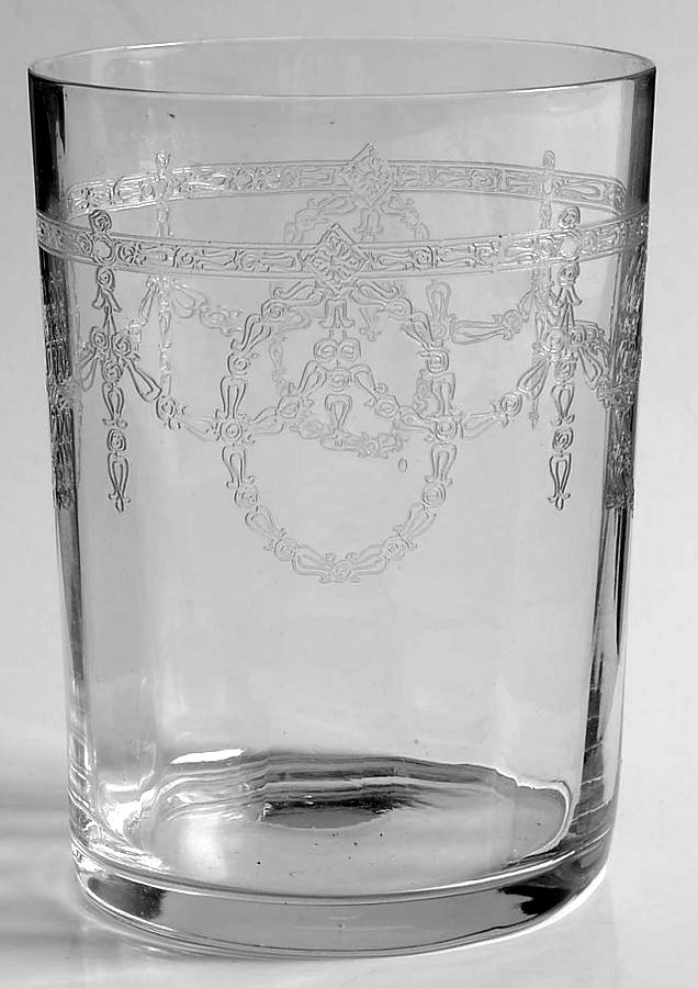 Raleigh 8 Oz Flat Tumbler by Heisey-1
