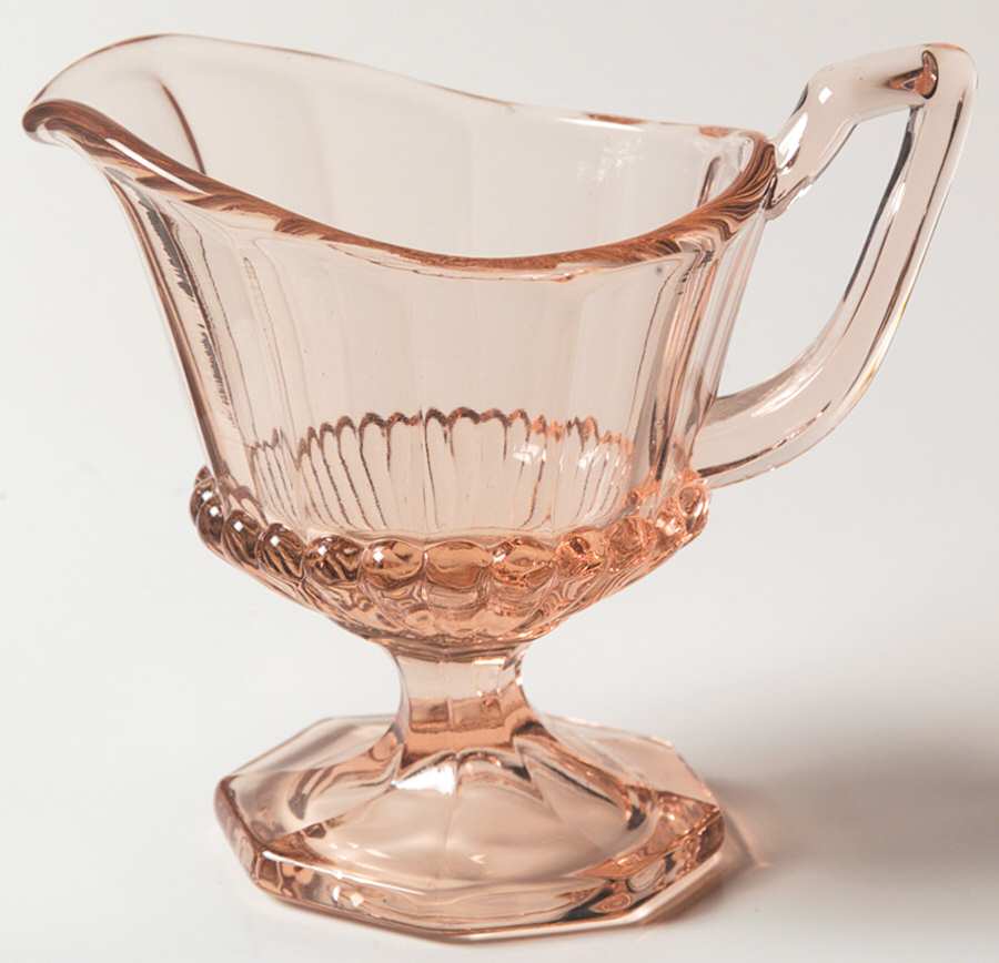Petal Pink Creamer by Heisey-1