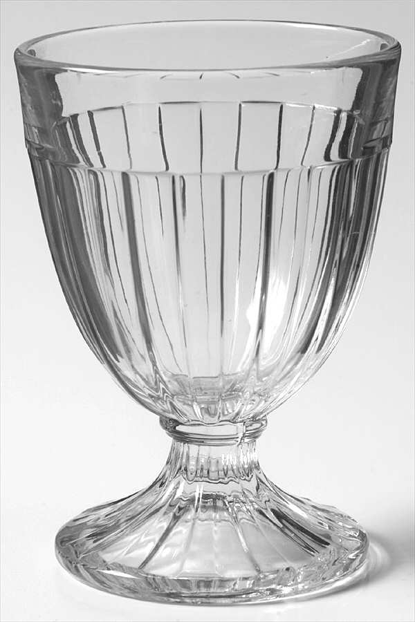 Recessed Panel Clear 1/4 Lb Candy Jar No Lid by Heisey-1