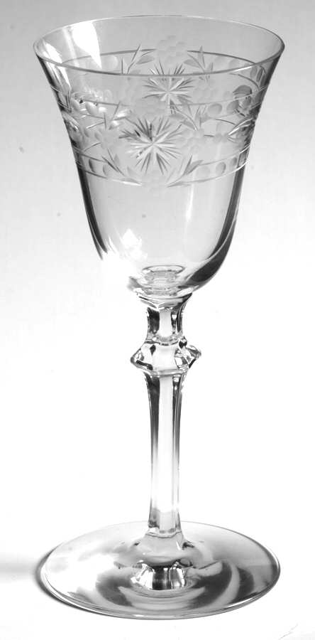 Liberty (Stem 3333, Cut 657) Wine Glass by Heisey-1