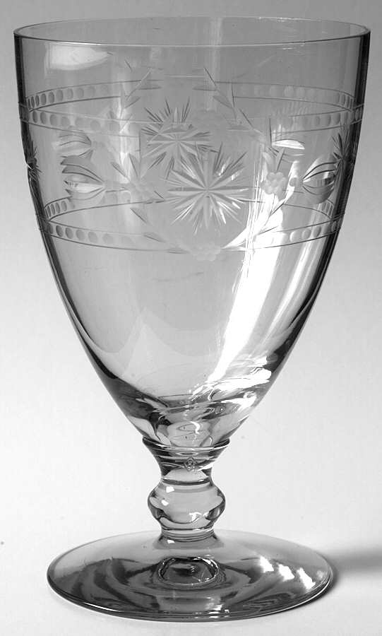 Liberty (Stem 3333, Cut 657) Candy Jar No Lid by Heisey-1