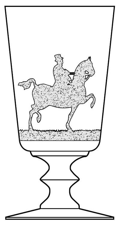 Lancaster Etch (Stem 4002) Water Goblet by Heisey-1