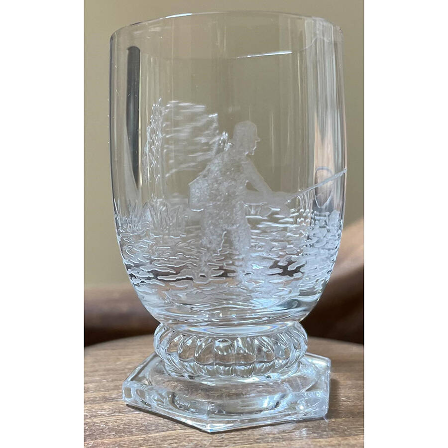 Fisherman Wine Glass by Heisey-1