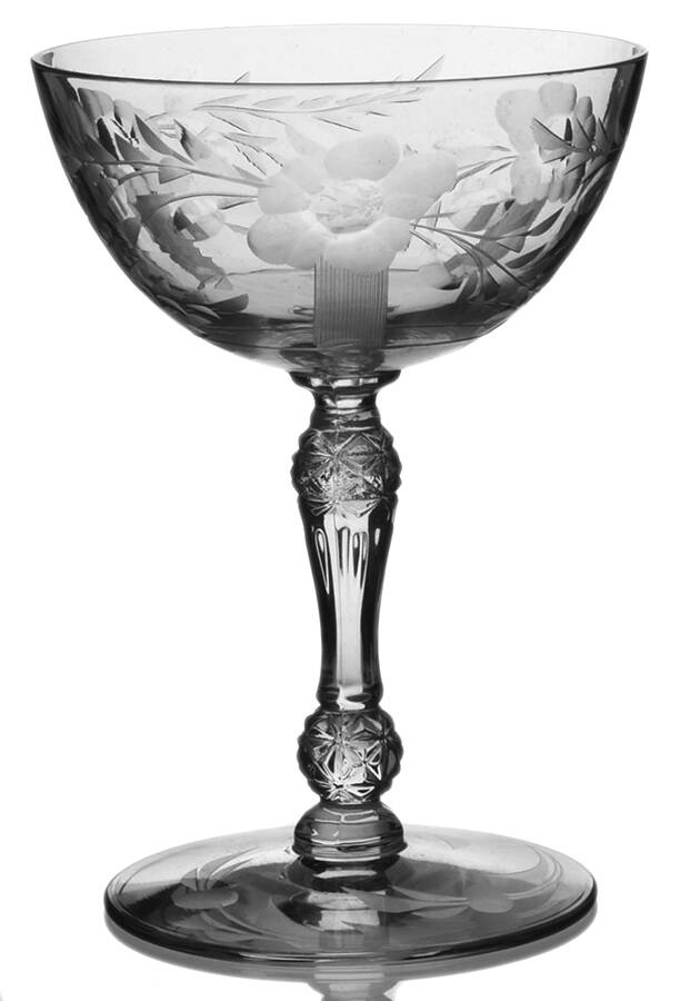 St. Albans Champagne/Tall Sherbet by Heisey-1