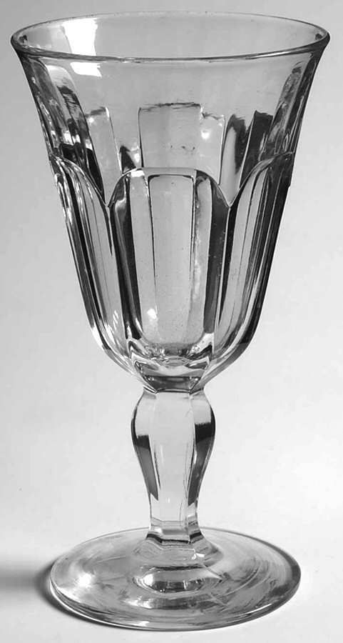 Colonial Clear (Stem 359, Optic) Wine Glass by Heisey-1
