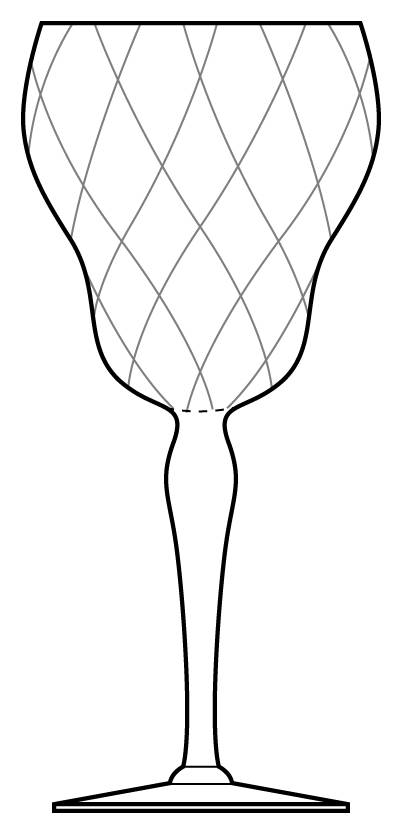 Adam Clear (Stem 3376, No Etch) Water Goblet by Heisey-1