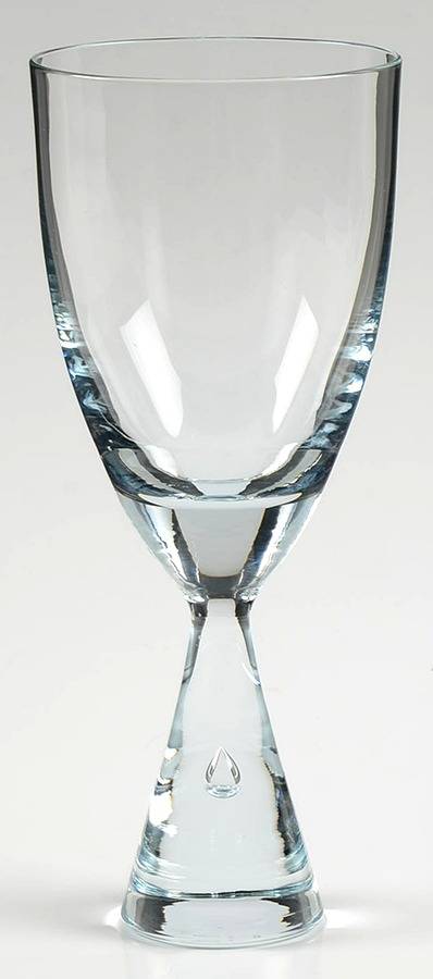 Princess Ice Blue Water Goblet by Holmegaard-1