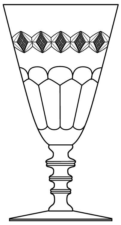 4074-6 Water Goblet by Hawkes-1