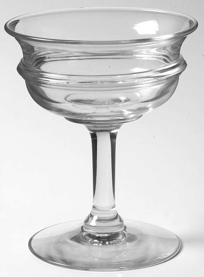 Sussex Clear Champagne/Tall Sherbet by Heisey-1