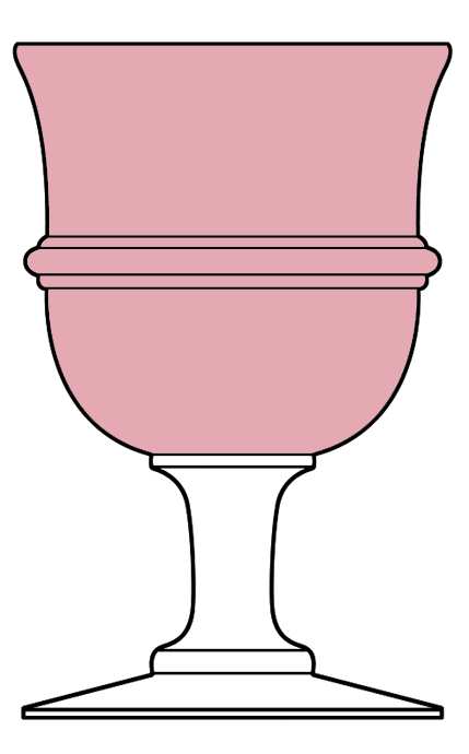 Sussex Pink Water Goblet by Heisey-1