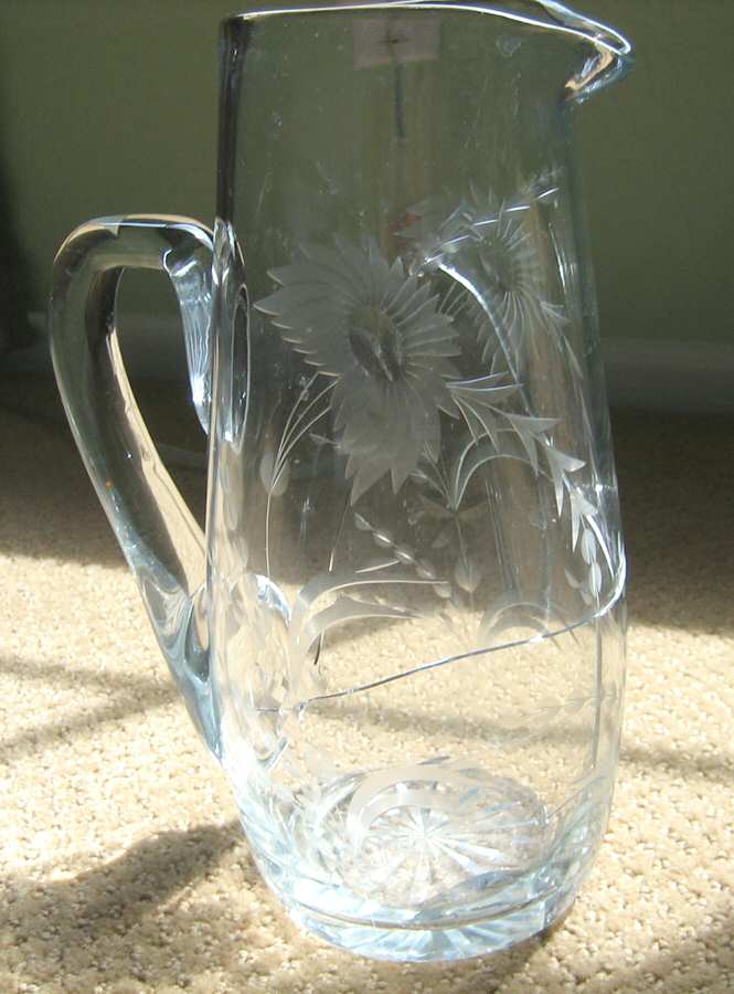 Windsor (Stem #3333) 54 Oz Pitcher by Heisey-1