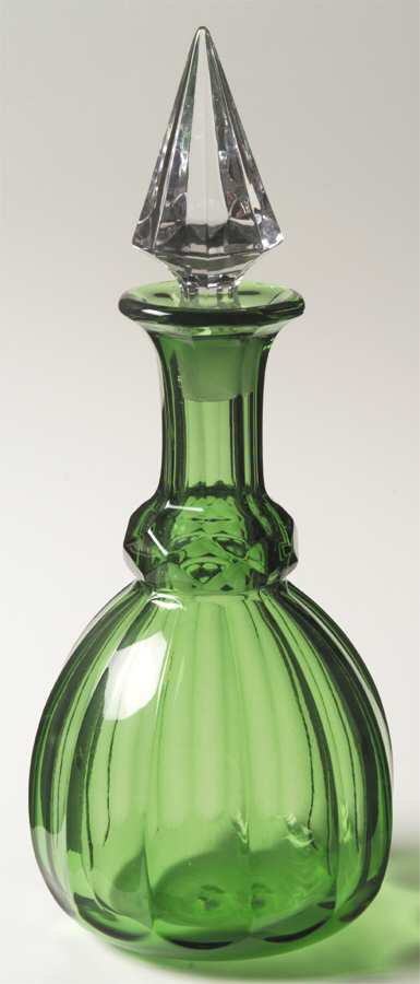 Prism Band Clear Decanter & Stopper by Heisey-1