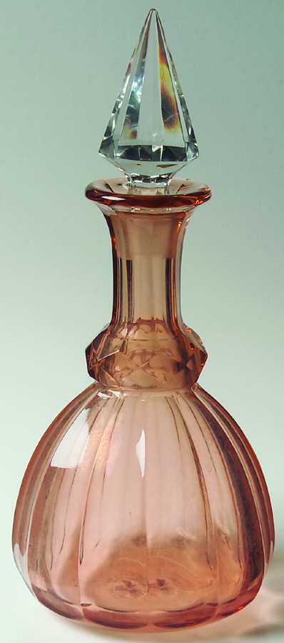 Prism Band Clear Decanter & Stopper by Heisey-1