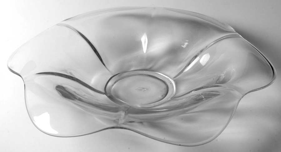 Tulip Clear (Line 1575) 11" Lily Bowl by Heisey-1