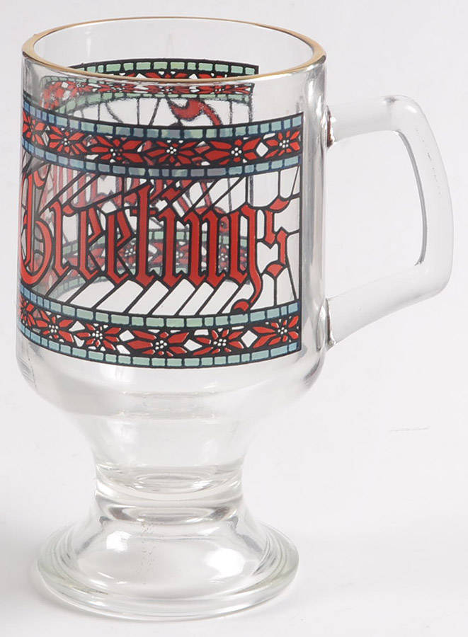 HUZ1 Footed Mug by Houze Glass Company-1