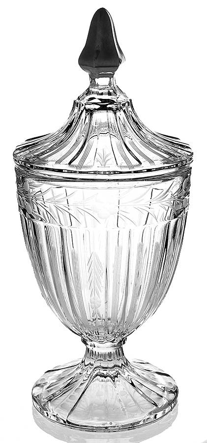 465-5 Candy Jar & Lid by Heisey-1