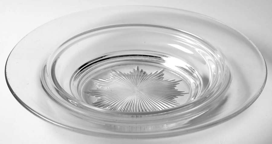 Touraine Clear Round Butter Dish No Lid by Heisey-1
